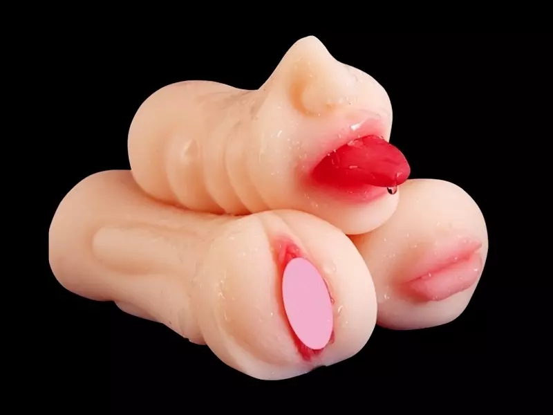 《雙用名器》真實倒膜口交器｜雙用飛機杯、自慰器｜成人性玩具